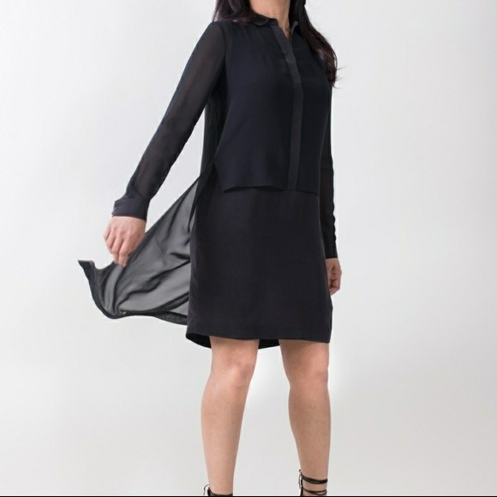 All Saints redial black dress size 6